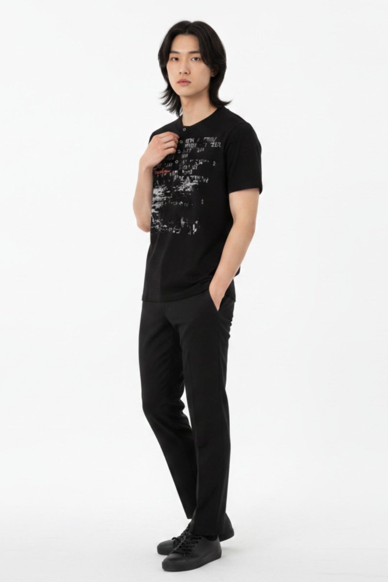 Henley T-shirt  na2560