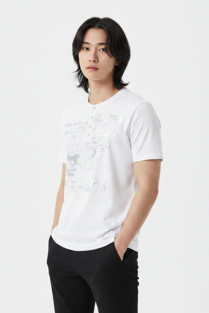 Henley T-shirt  na2560