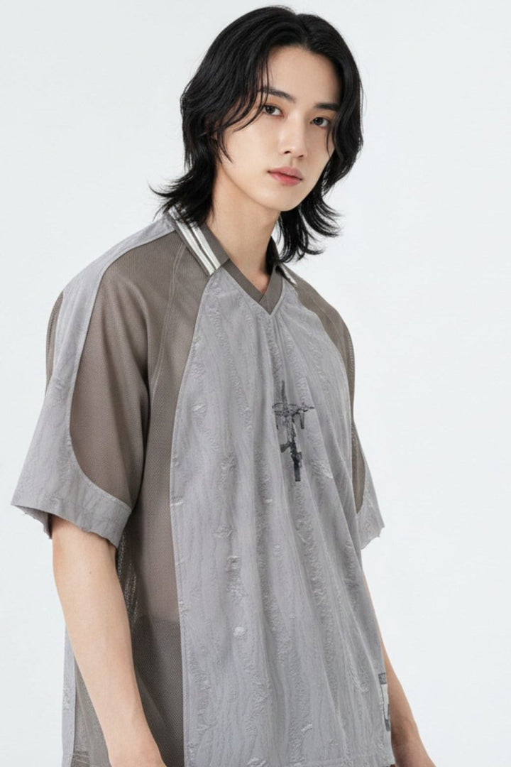 Mesh Polo Shirt  na2554