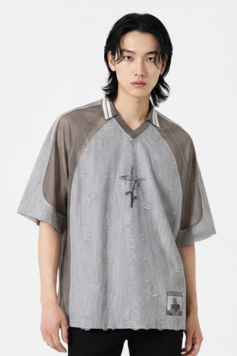 Mesh Polo Shirt  na2554