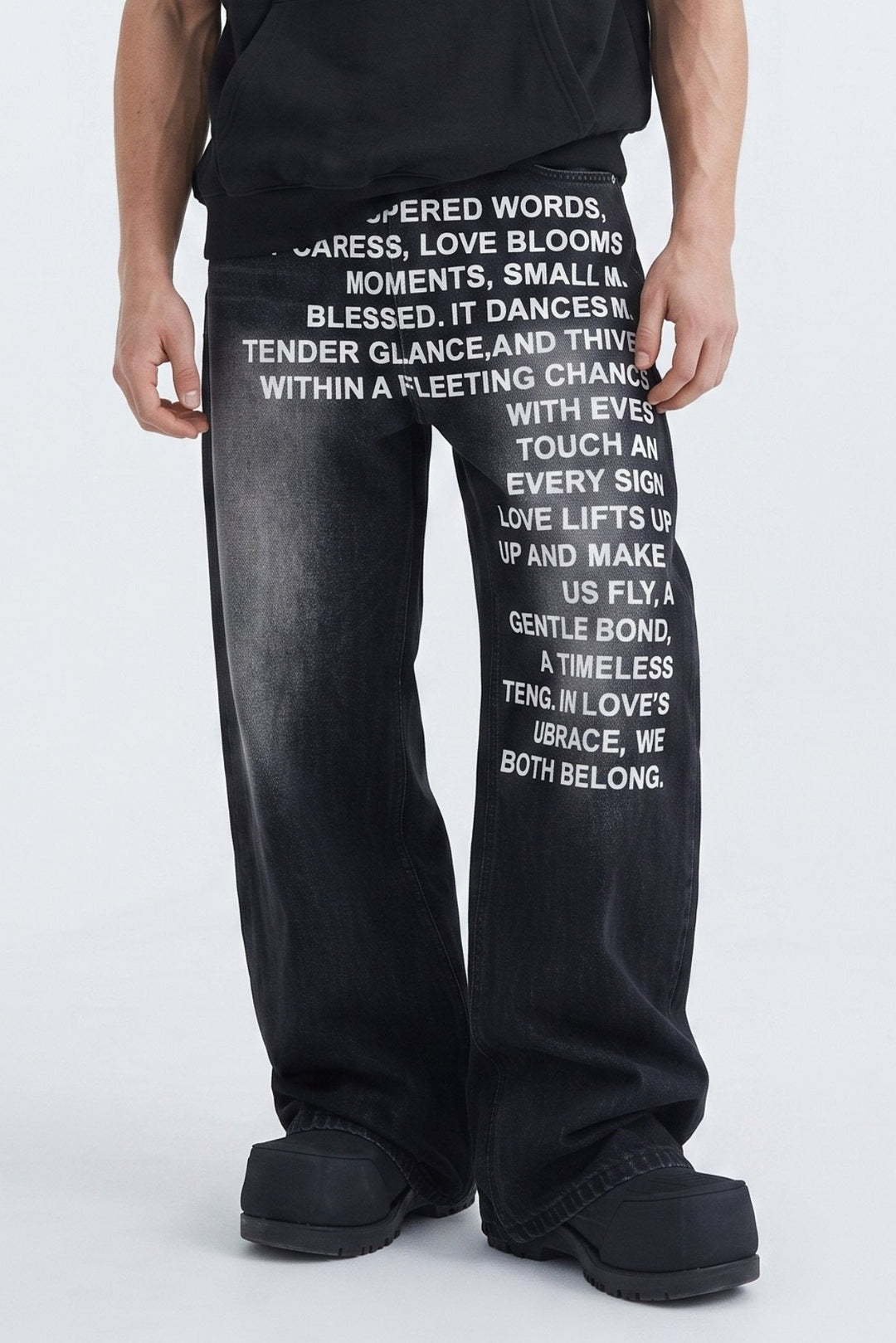 Printed Jeans  na2625