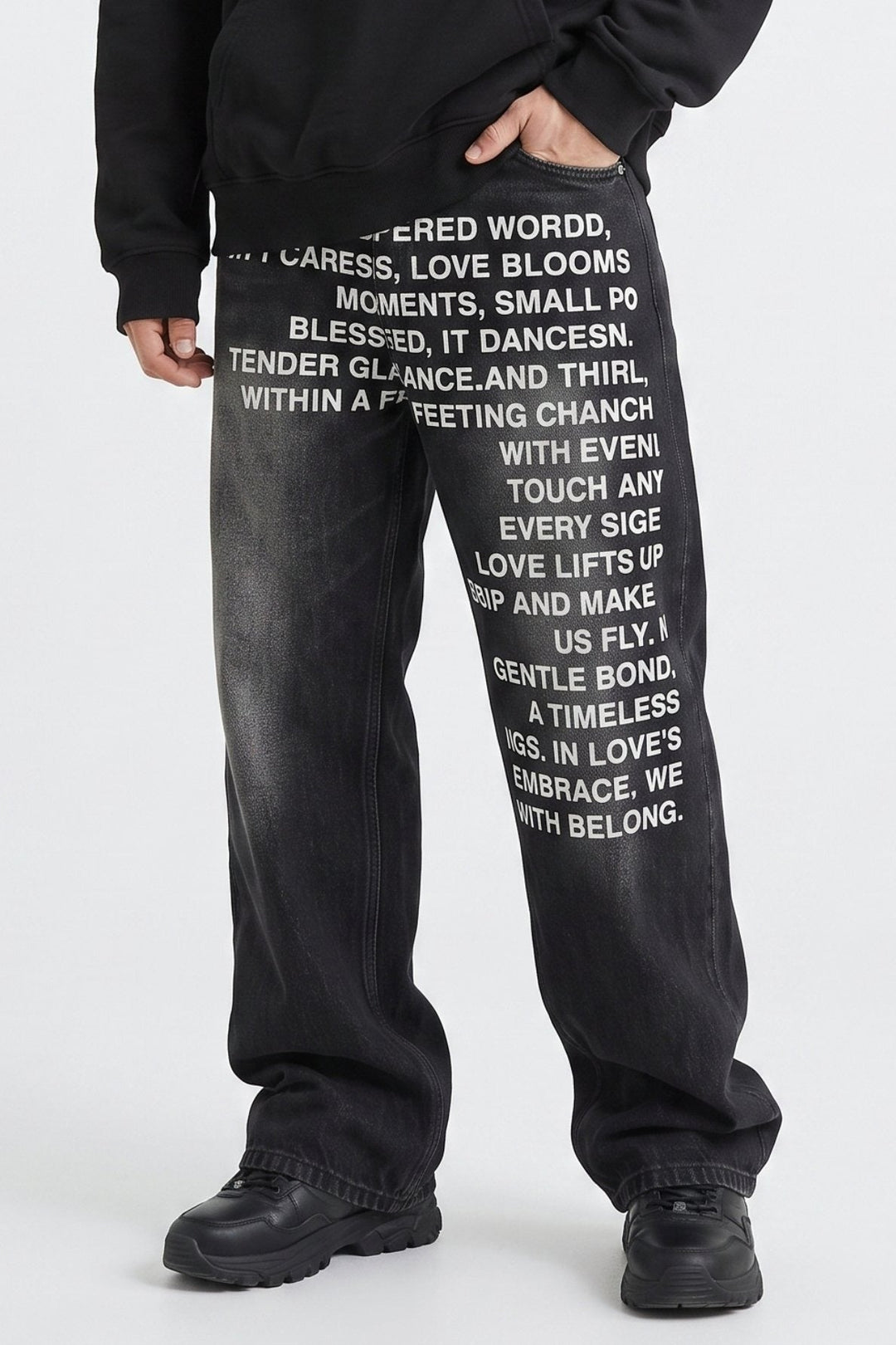 Printed Jeans  na2625