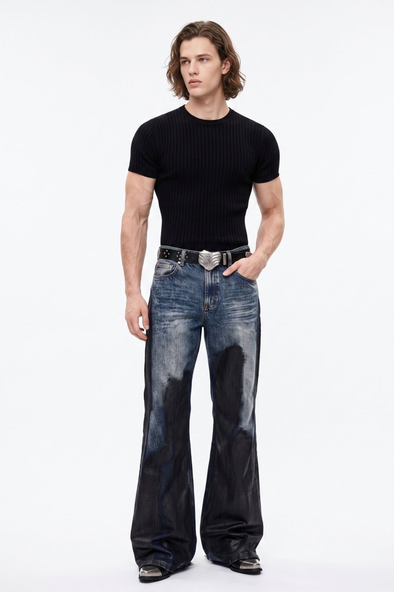 Gradient flare jeans  na2537