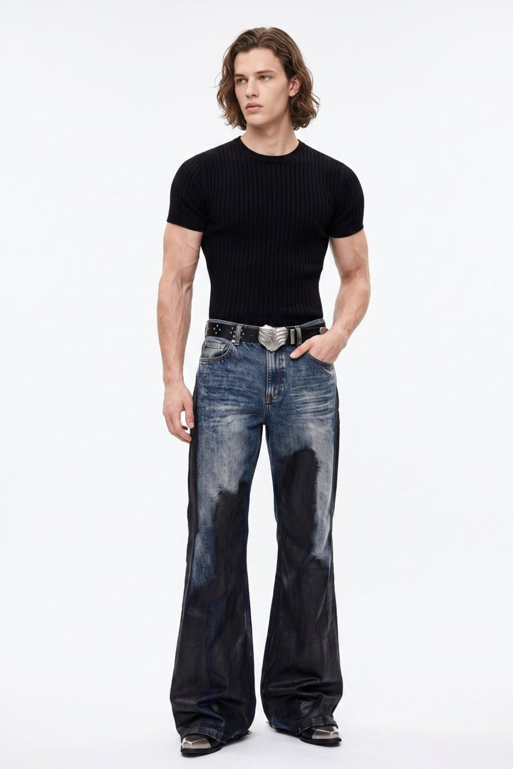 Gradient flare jeans  na2537