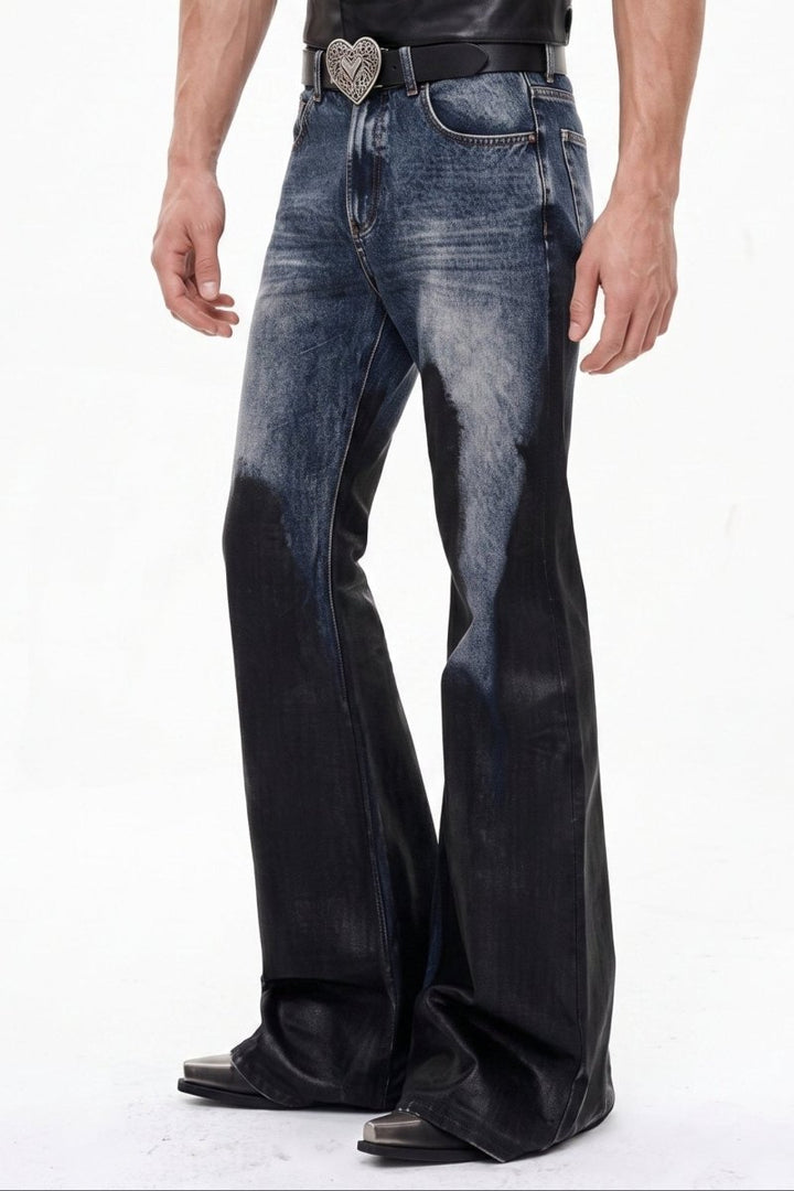 Gradient flare jeans  na2537