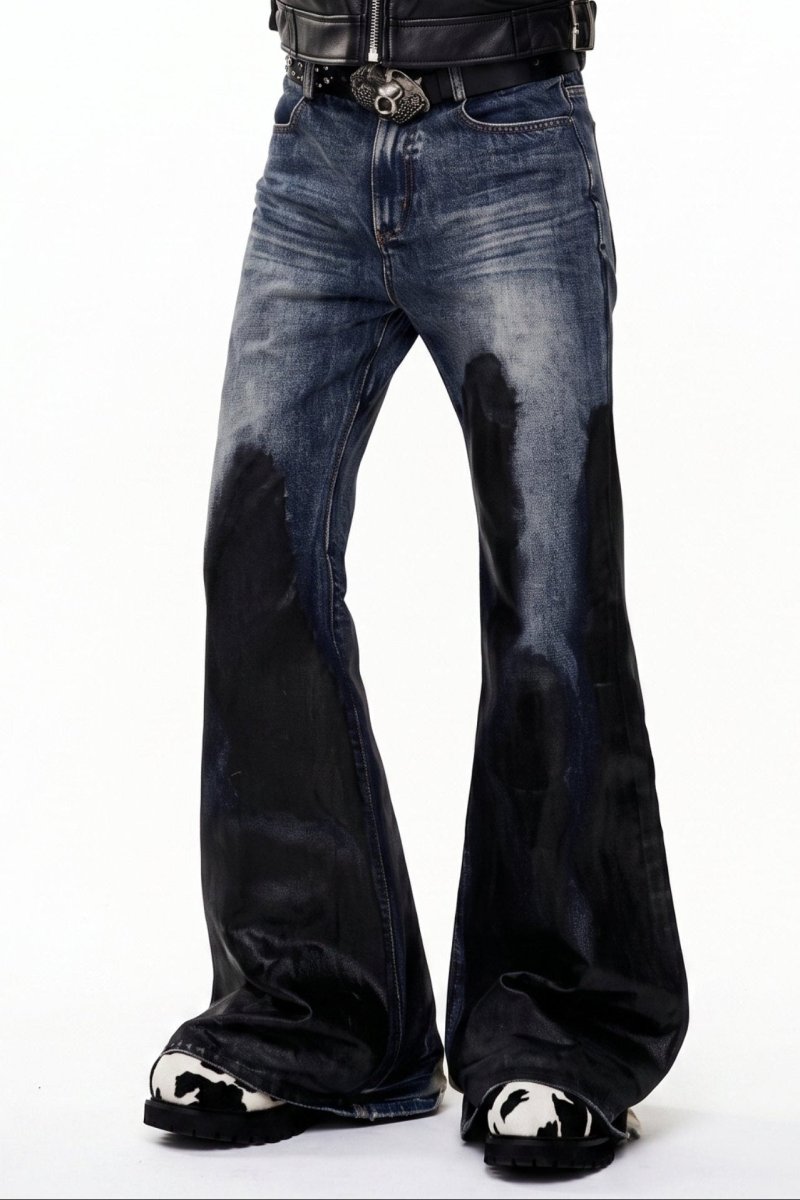 Gradient flare jeans  na2537