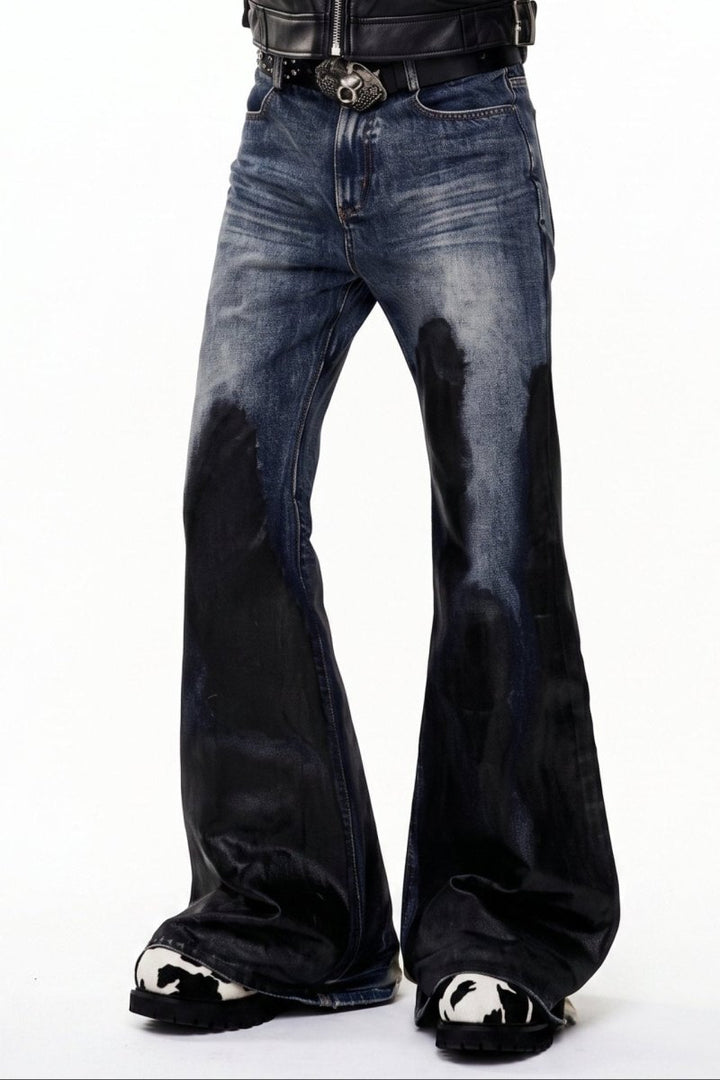 Gradient flare jeans  na2537