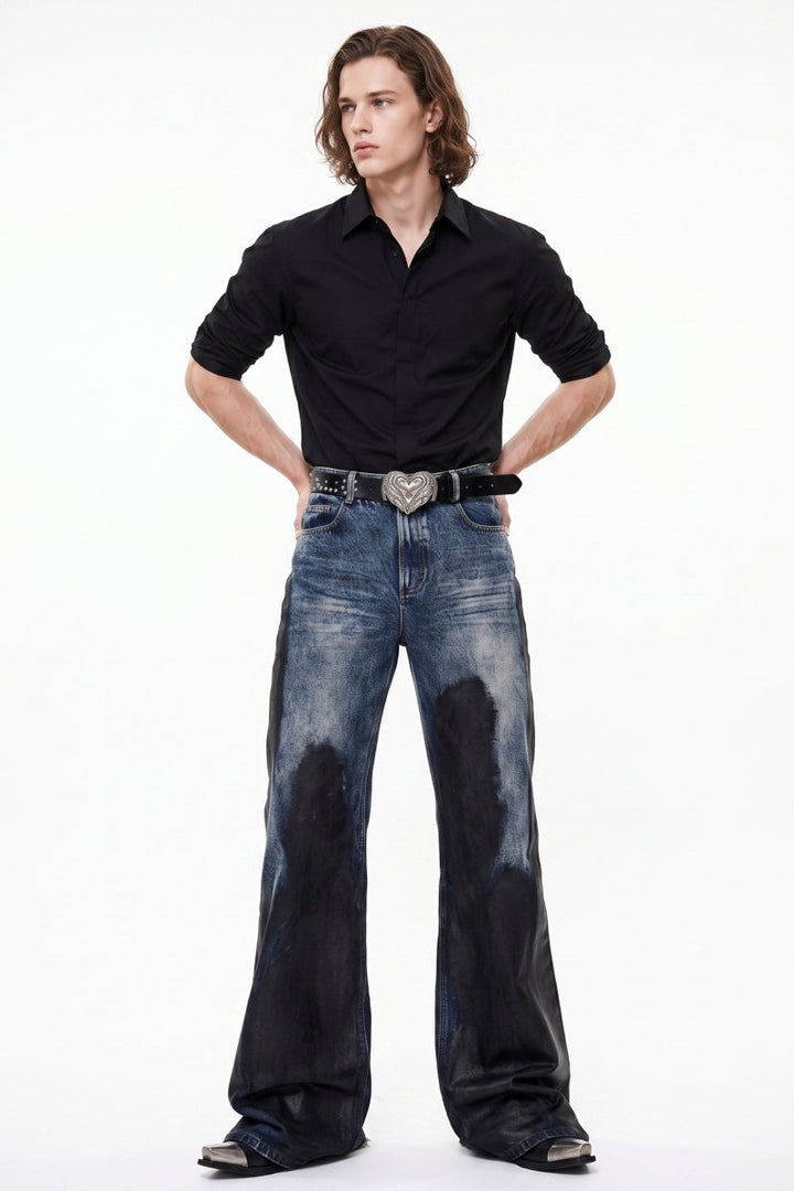 Gradient flare jeans  na2537