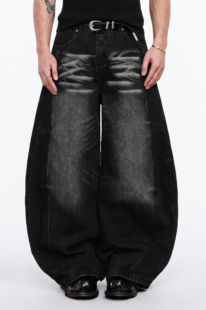 Washed Black Denim  na2681