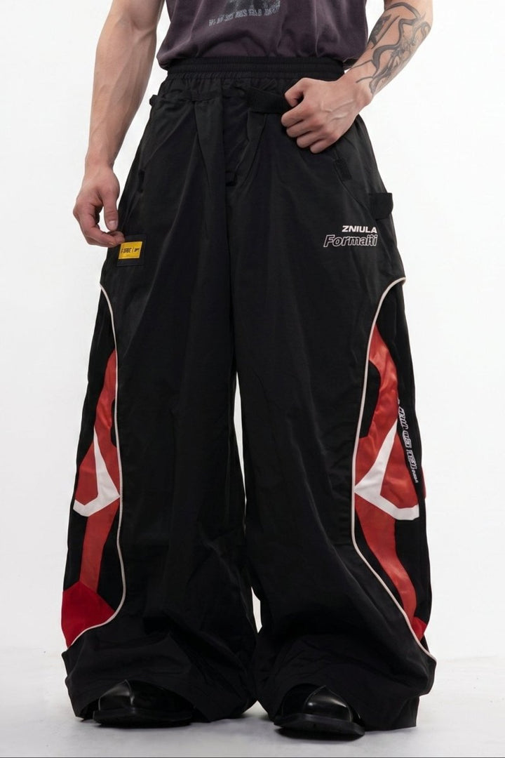 Wide Leg Track Pants na2597