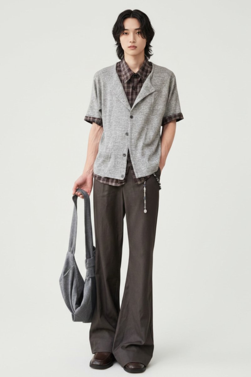 Short-Sleeve Cardigan  na2539