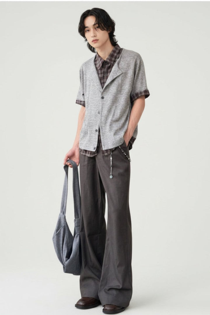 Short-Sleeve Cardigan  na2539