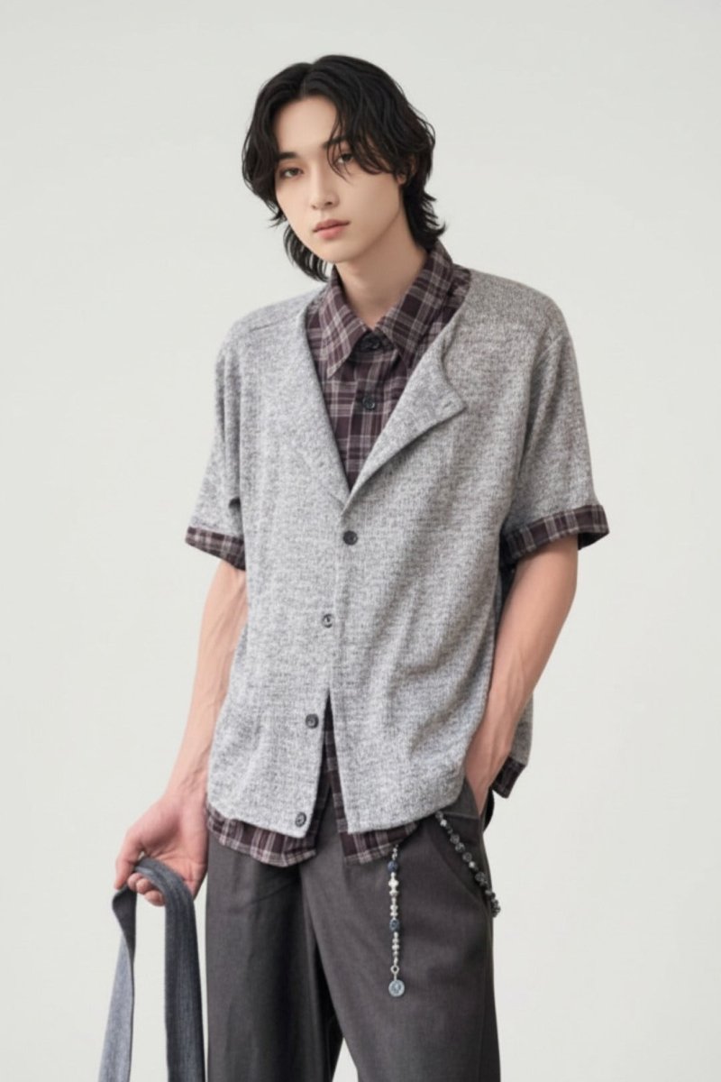 Short-Sleeve Cardigan  na2539