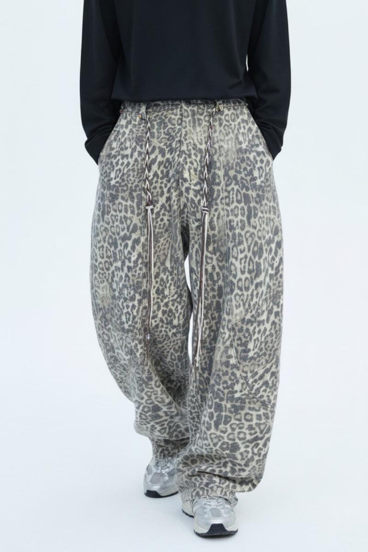 Leopard Print Pants  na2578