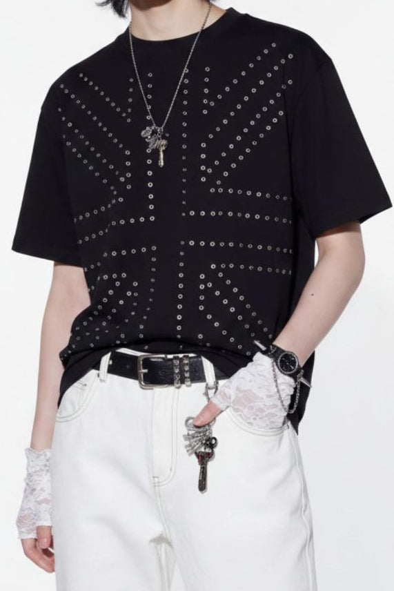 Eyelet T-shirt  na2552