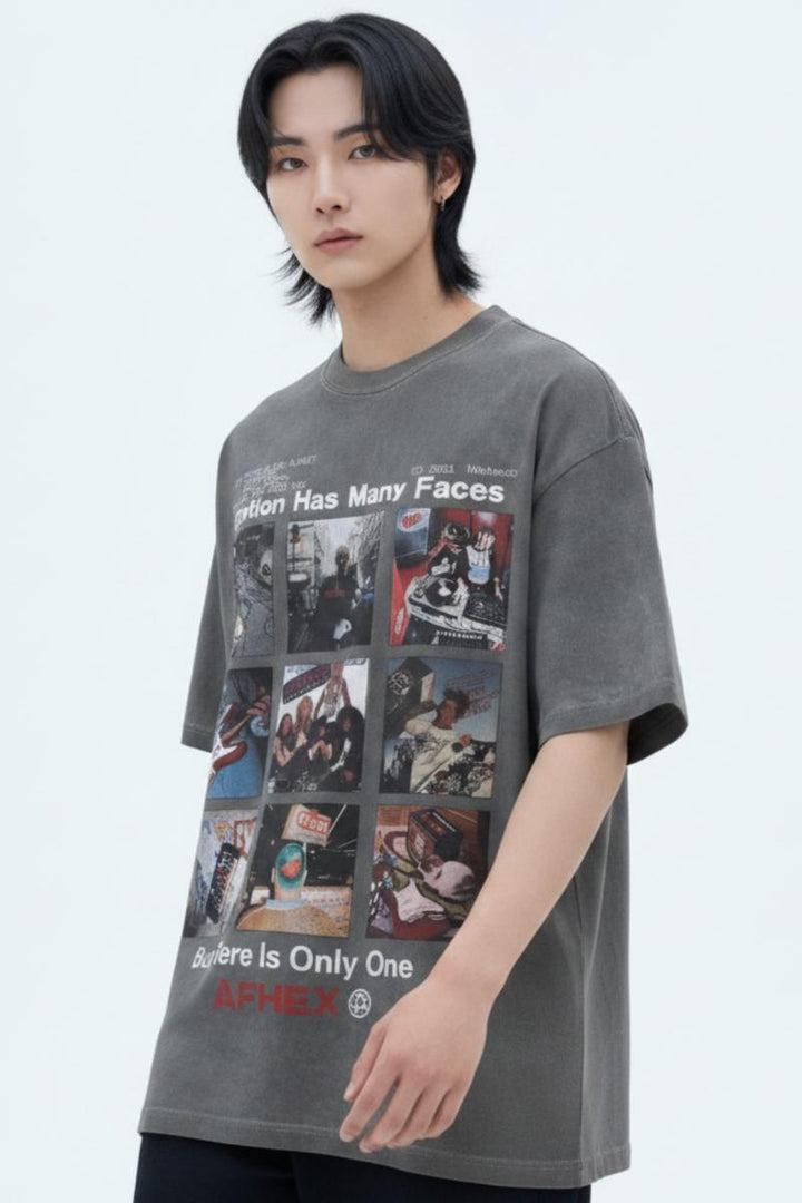 Emotion Faces Tee  na2632