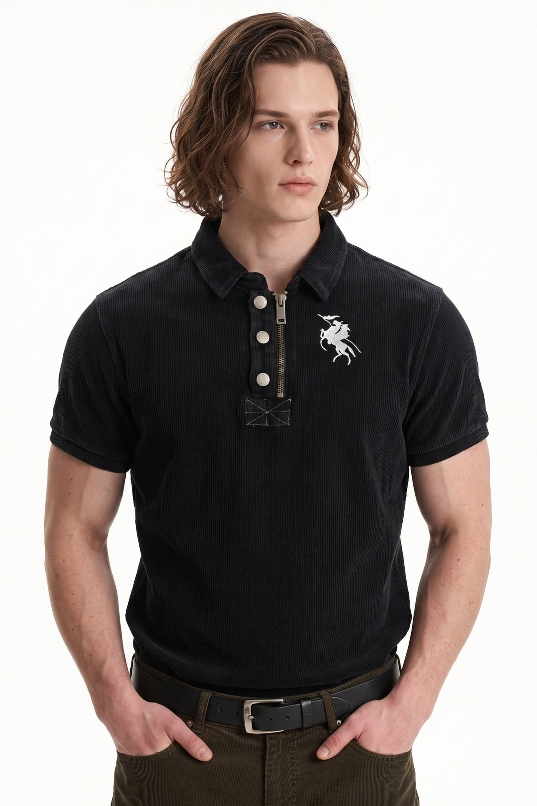 Embroidered Polo Shirt na2672