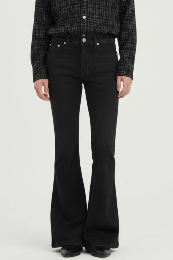 Black Flared Jeans 2516