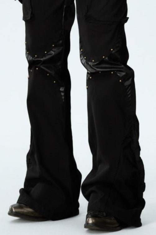 Studded Cargo Pants  na2561
