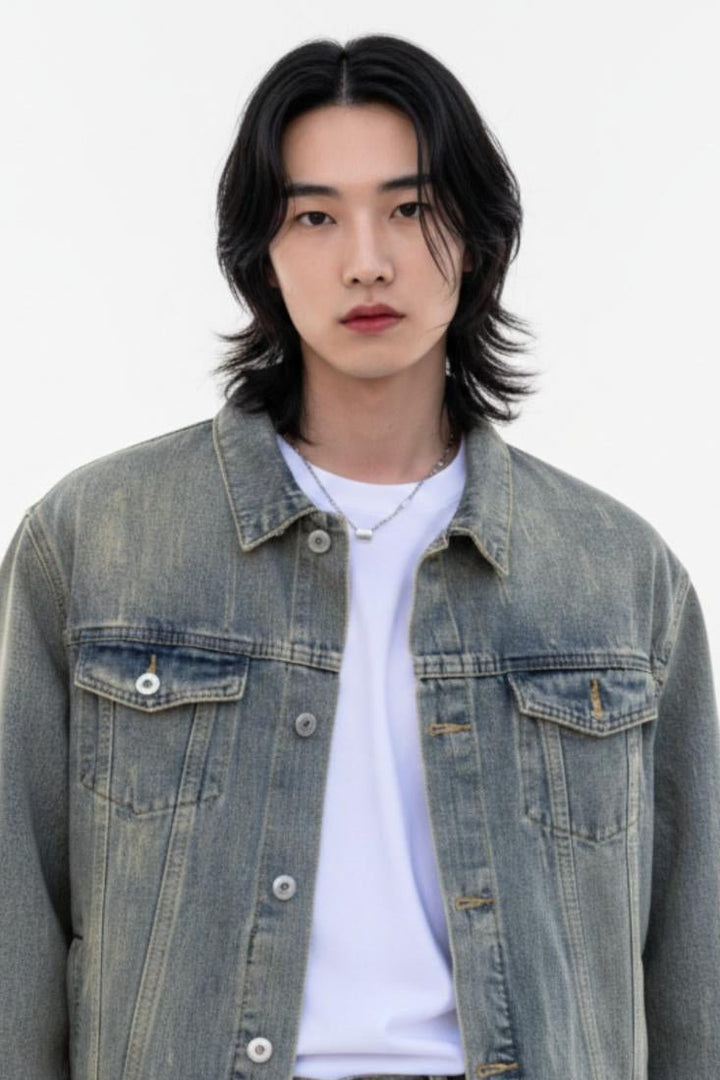 Washed Denim Jacket 2524