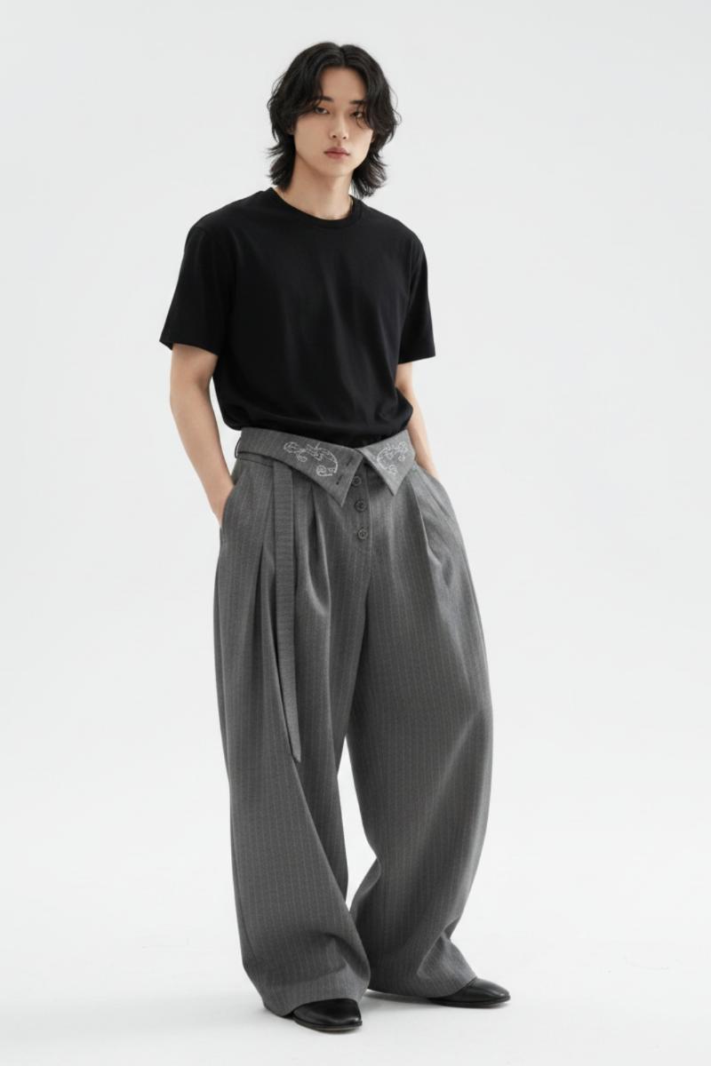 Wide Leg Slacks  na2520
