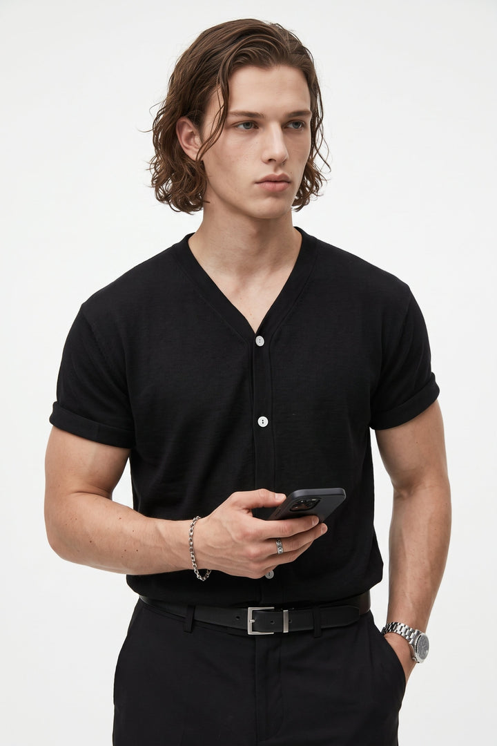 Plain T-shirt na2679