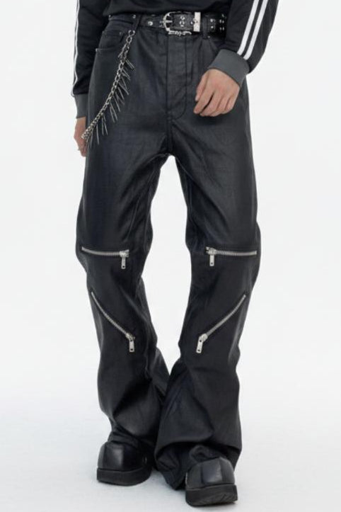 Punk leather pants  na2602
