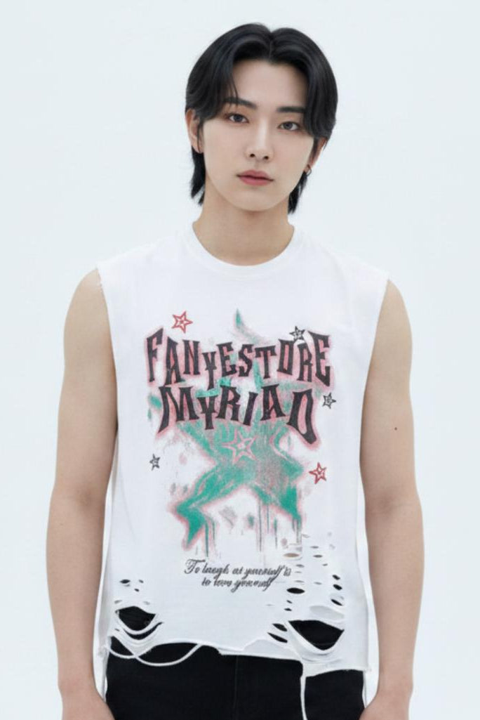 Sleeveless T-shirt  na2616
