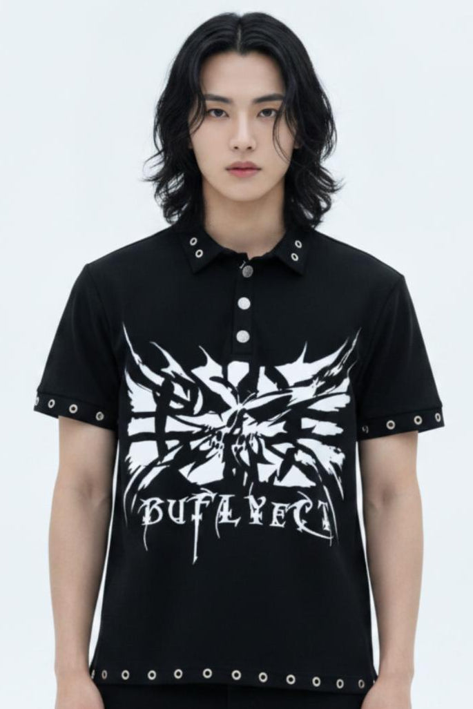 Graphic Polo Shirt  na2605