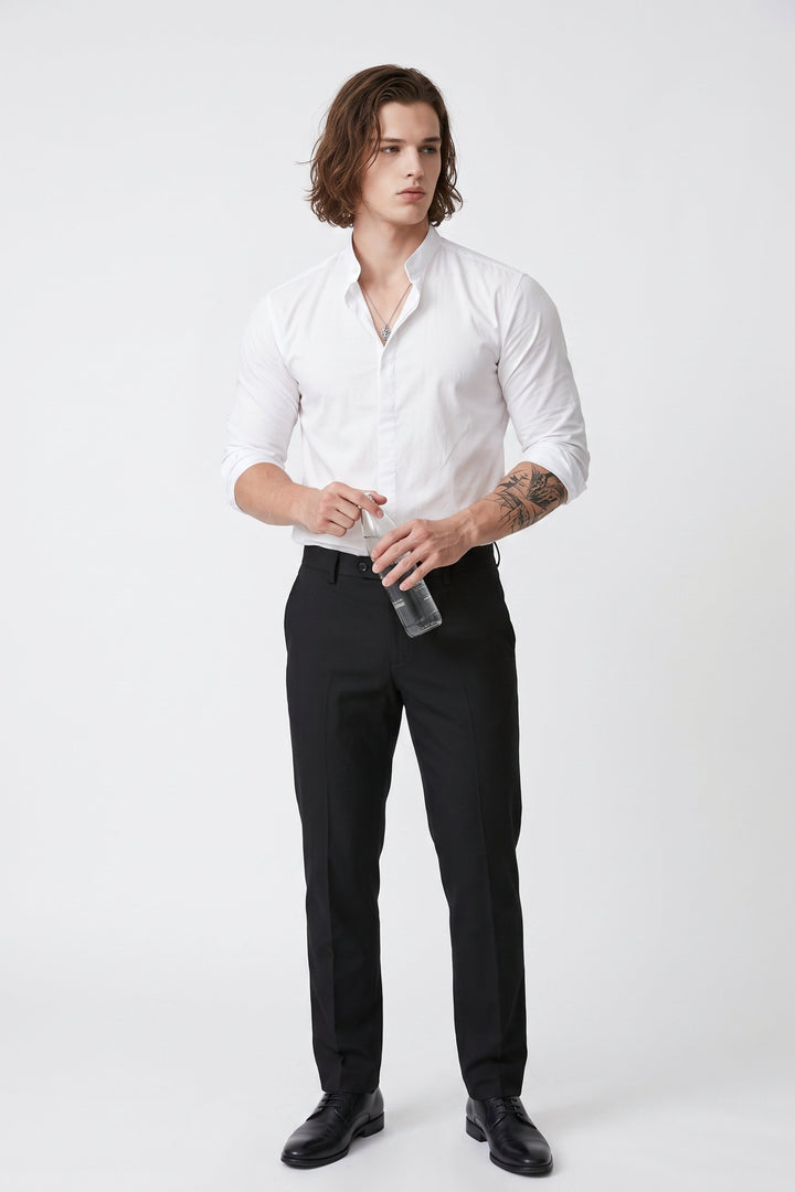 Stand Collar Shirt  na2658