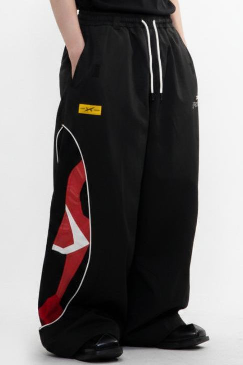 Wide Leg Track Pants  na2597