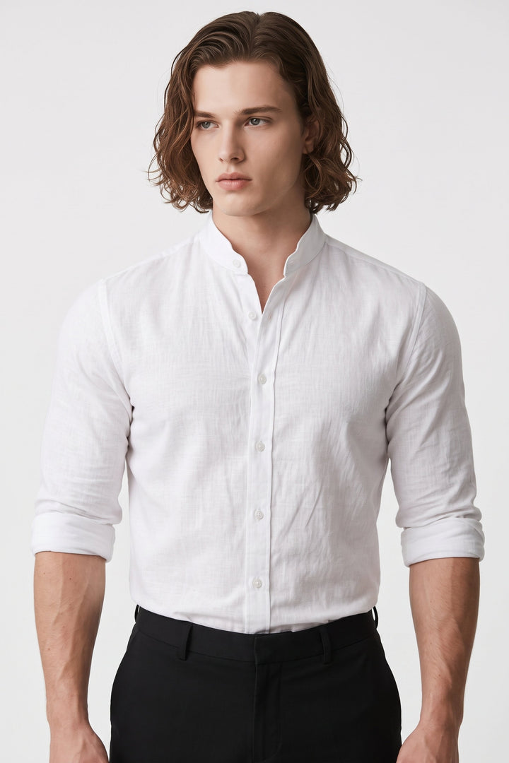 Stand Collar Shirt  na2658