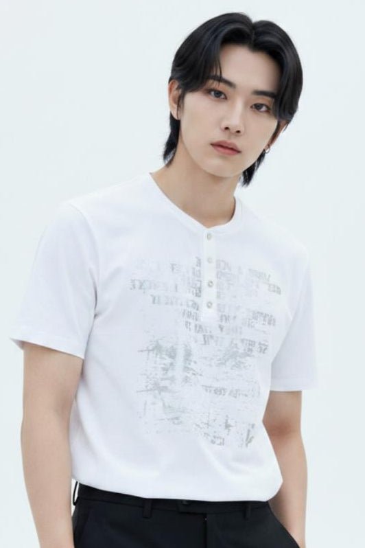 Henley T-shirt  na2560