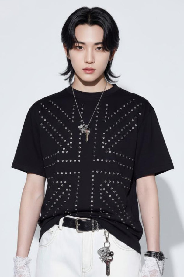 Eyelet T-shirt  na2552