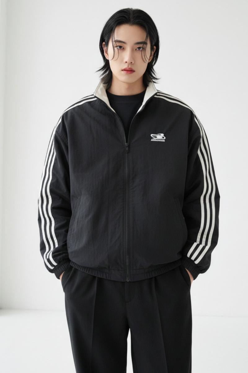 Frayed Reversible Jacket  na2514