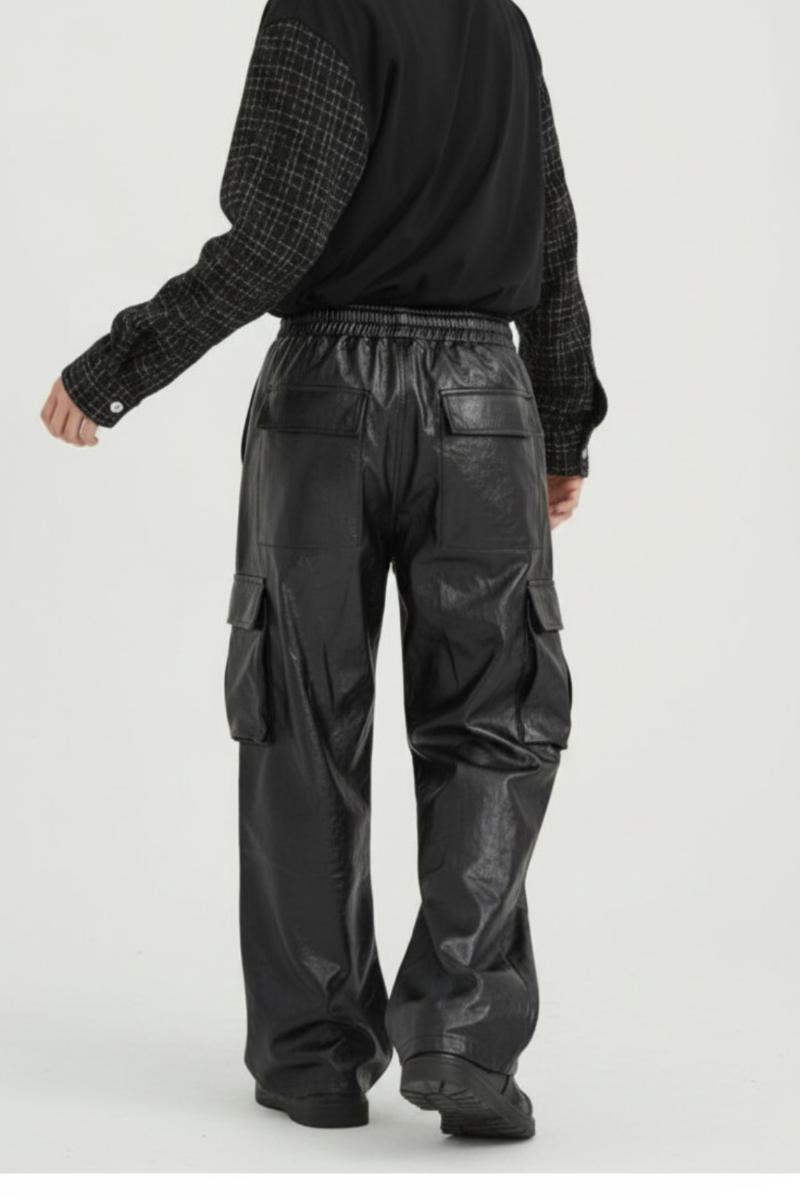 Shiny Cargo Pants  na2506