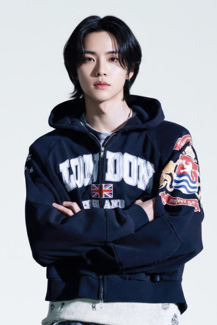 Logo Zip-up Hoodie  na2538