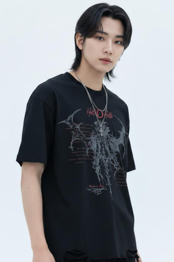 Ripped T-shirt  na2606