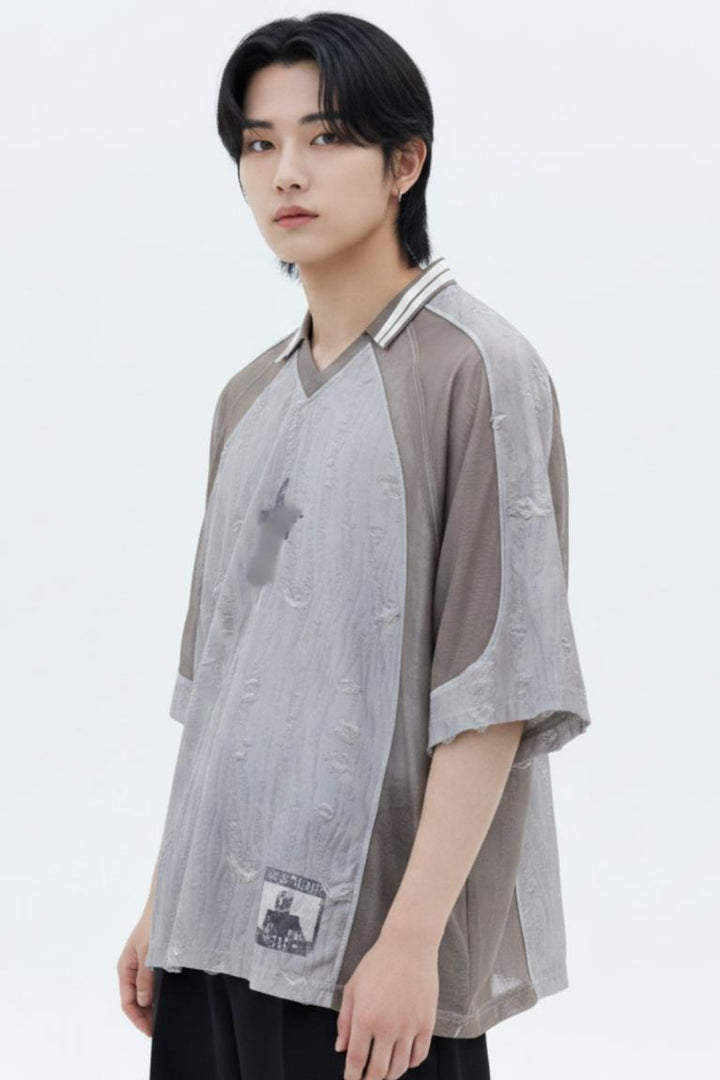 Mesh Polo Shirt  na2554