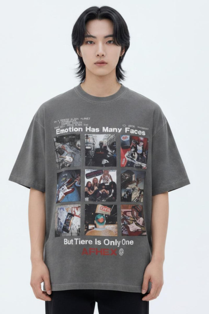 Emotion Faces Tee  na2632