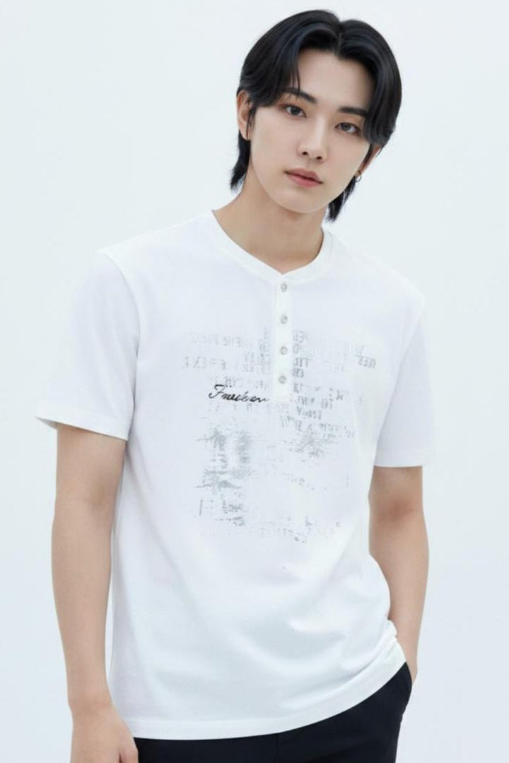 Henley T-shirt  na2560