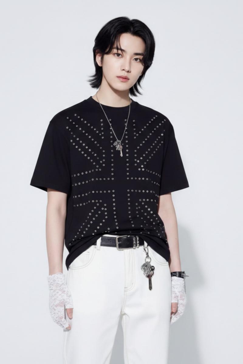 Eyelet T-shirt  na2552