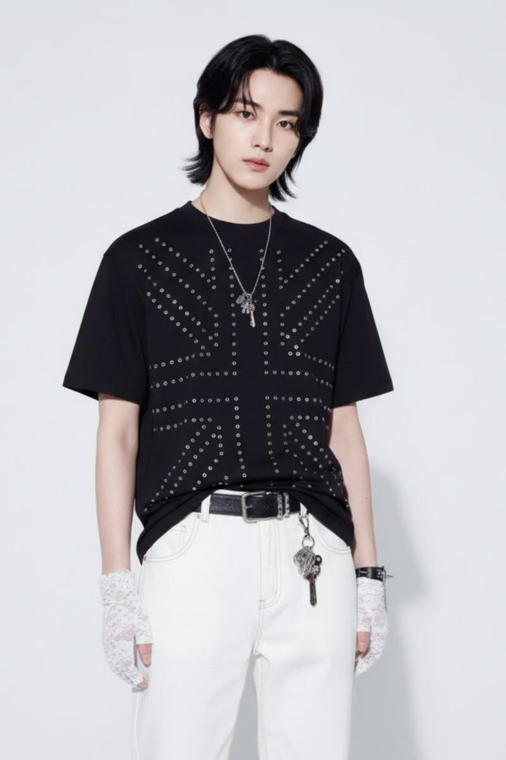 Eyelet T-shirt  na2552