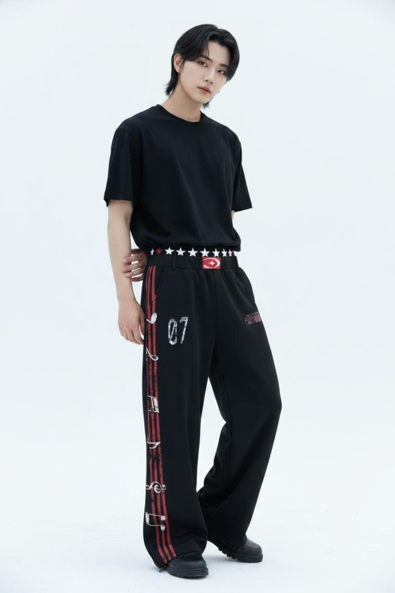 Graphic Sweatpants  na2556