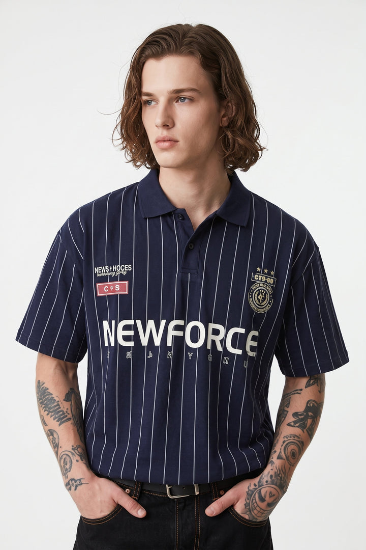Striped Polo Shirt  na2667