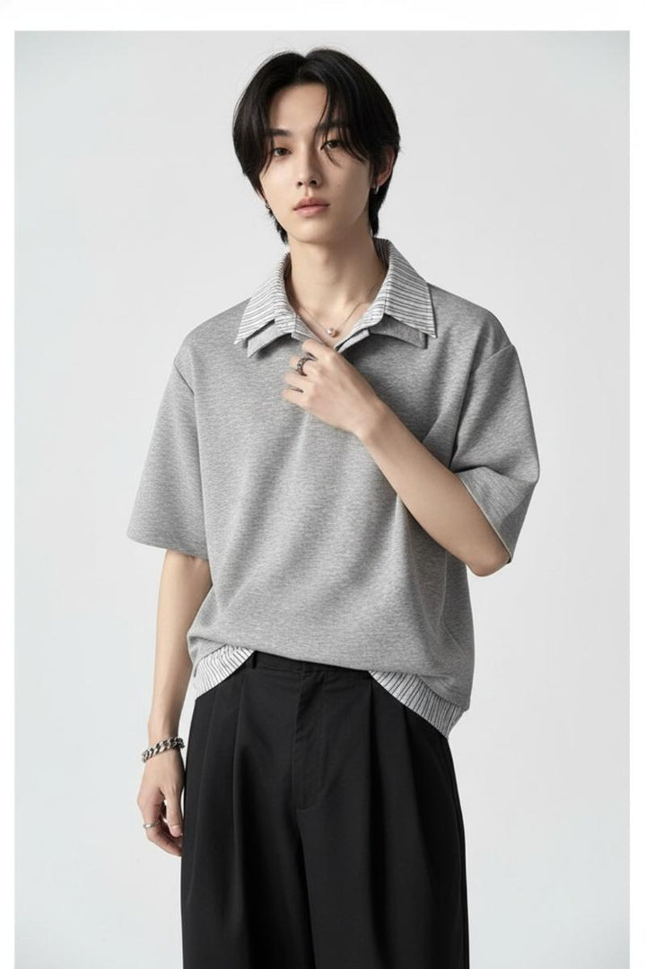 Grey Polo Shirt  na2521