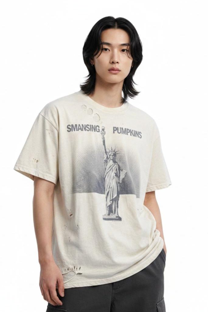 Graphic Band T-shirt  na2530