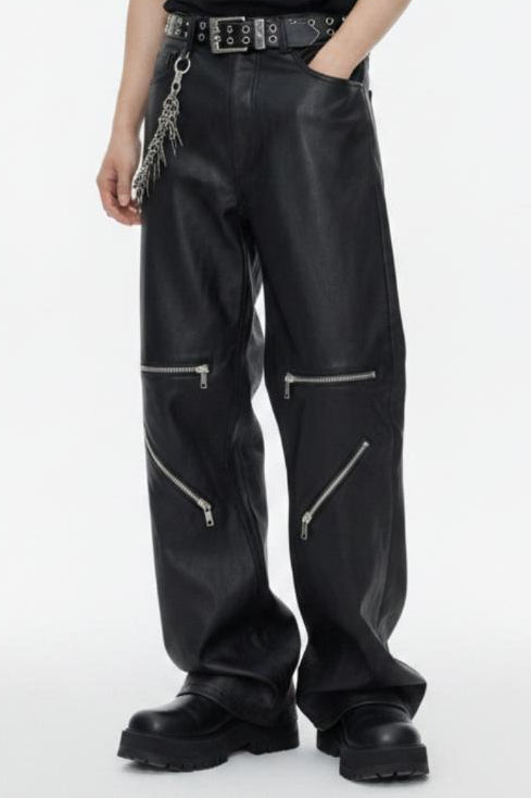 Punk leather pants  na2602