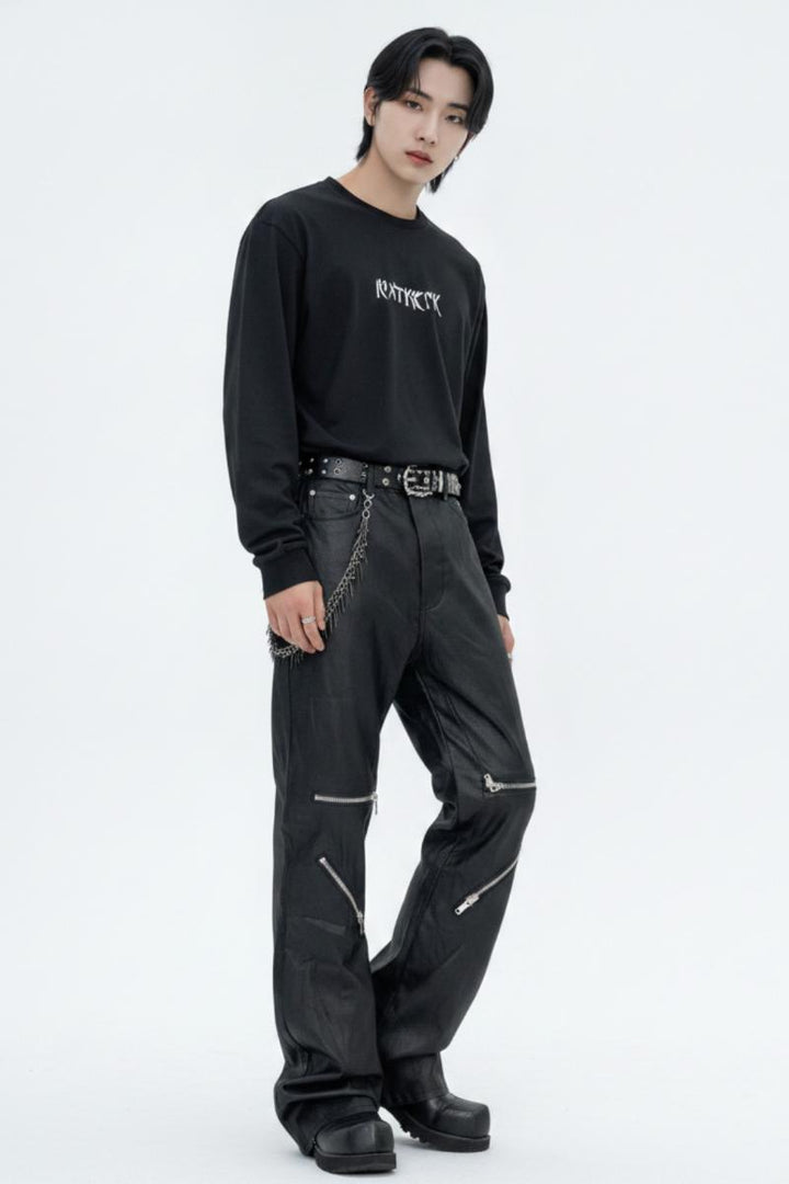Punk leather pants  na2602