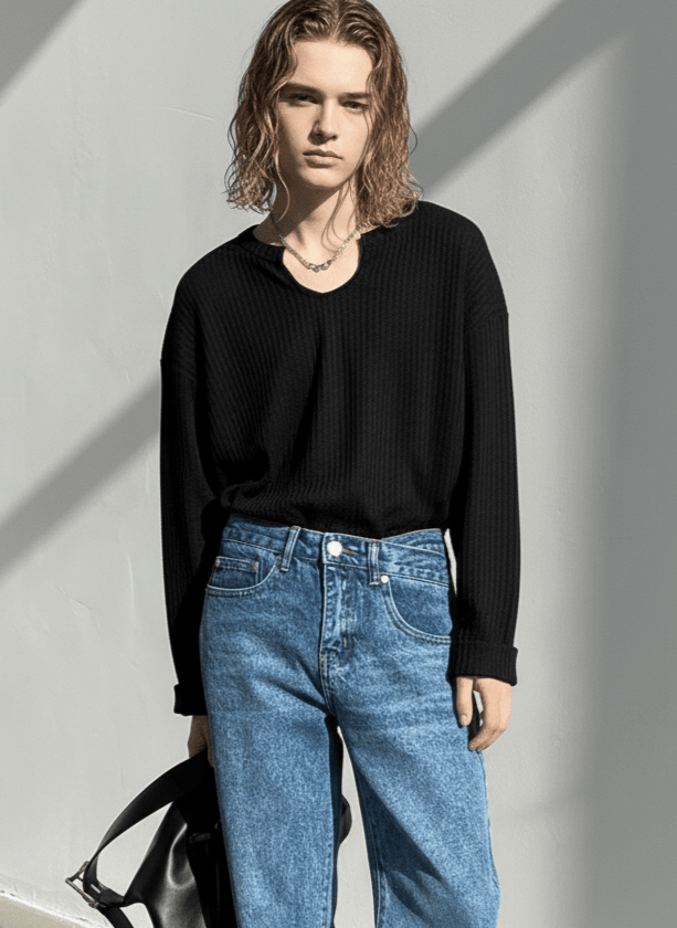 [GENESISBOY] thin bump t-shirt NA301